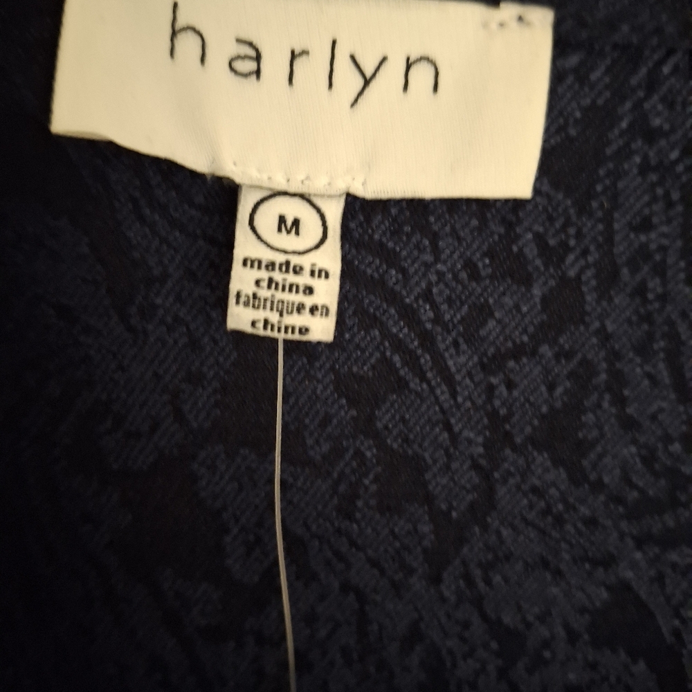 Harlyn Blue Textured Jacket - Picture 5 of 6